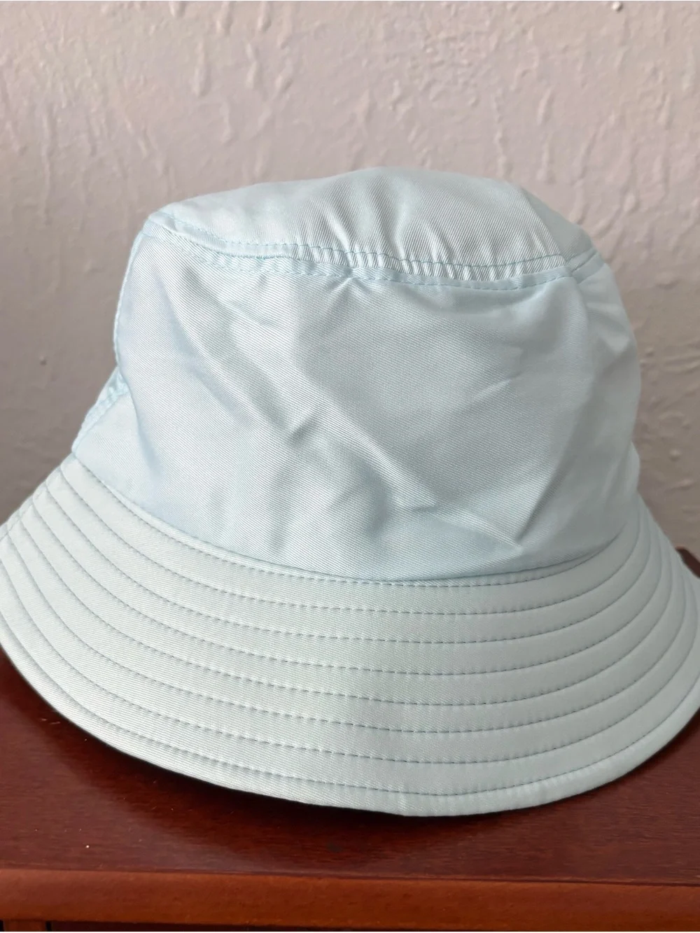 Light Blue Kids Bucket Hat with Teddy Patch NWOT